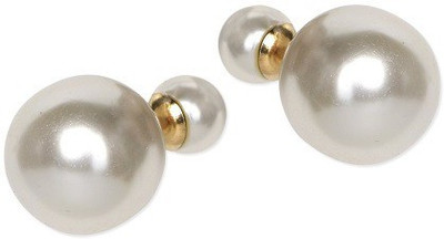 57% OFF on GirlZ! Retro Double Pearl Alloy Stud Earring 57% OFF on GirlZ! Retro Double Pearl Alloy Stud Earring
