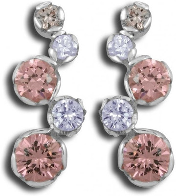 30% OFF on Exxotic Jewelz Style Diva Rhodium Plated Silver Stud Earring