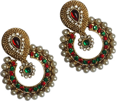 50% OFF on Unicorn Ethnic Yellow Gold Plated Alloy Dangle Earring 50% OFF on Unicorn Ethnic Yellow Gold Plated Alloy Dangle Earring