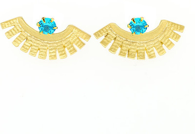 58% OFF on Exxotic Jewelz Diva Fashion 22K Yellow Gold Plated Cubic Zirconia Silver, Brass Cuff Earring 58% OFF on Exxotic Jewelz Diva Fashion 22K Yellow Gold Plated Cubic Zirconia Silver, Brass Cuff Earring