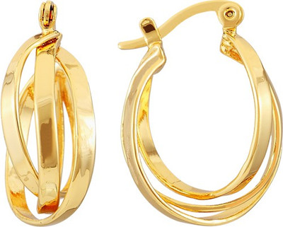 40% OFF on Auragram Beautiful Huggie Cubic Zirconia Alloy Hoop Earring