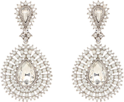 46% OFF on Pink Rose Modern Look Metal Drop Earring 46% OFF on Pink Rose Modern Look Metal Drop Earring