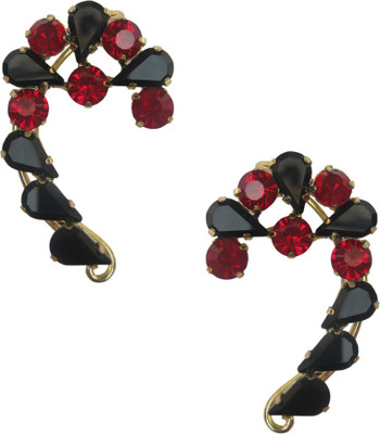 60% OFF on Sankisho Black & Red Ear Metal, Alloy, Glass Cuff Earring 60% OFF on Sankisho Black & Red Ear Metal, Alloy, Glass Cuff Earring