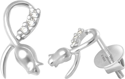 30% OFF on Diti Jewellery Diamond Platinum Stud Earring