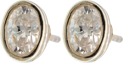 15% OFF on Exotic India CZ Zircon Sterling Silver Stud Earring 15% OFF on Exotic India CZ Zircon Sterling Silver Stud Earring