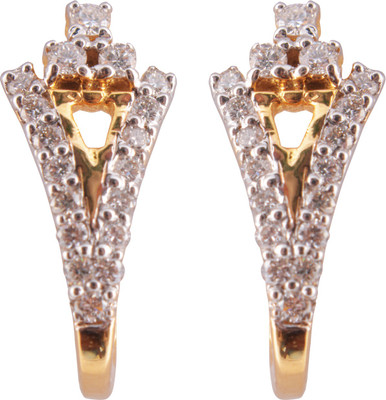 8% OFF on Saloni Jewels VA-45 18 K Diamond Gold Stud Earring