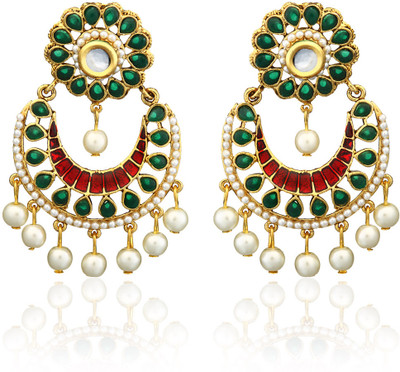 63% OFF on Zaveri Pearls ZPFK283 Alloy Chandelier Earring 63% OFF on Zaveri Pearls ZPFK283 Alloy Chandelier Earring