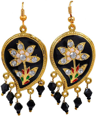 47% OFF on Maayra Fantastic Meenakari Brass Dangle Earring