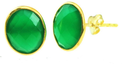 40% OFF on Exxotic Jewelz Rajwada Fashion 22K Yellow Gold Plated Silver Stud Earring