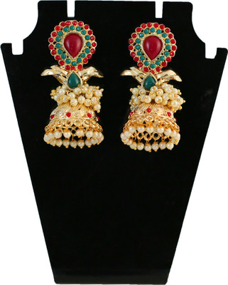 68% OFF on Touchstone Princess Delight Alloy Jhumki Earring 68% OFF on Touchstone Princess Delight Alloy Jhumki Earring
