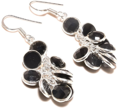 29% OFF on Kirti Gems Sterling Silver Plated Spinel Sterling Silver Dangle Earring