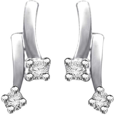 30% OFF on Diti Jewellery Diamond Platinum Stud Earring