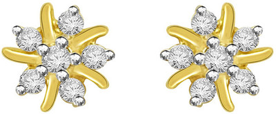 30% OFF on Diti Jewellery 18 K Diamond Gold Stud Earring 30% OFF on Diti Jewellery 18 K Diamond Gold Stud Earring