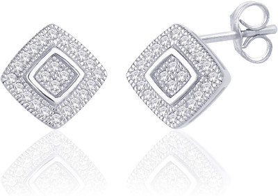 20% OFF on Peora Rhodium Plated Sterling Silver Stud Earring 20% OFF on Peora Rhodium Plated Sterling Silver Stud Earring