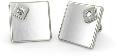 BlueStone The Stylyxs 18 K Diamond White Gold Stud Earring