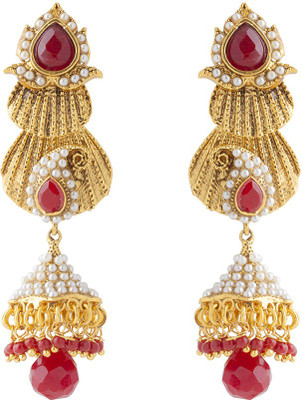 26% OFF on moKanc Fine Craftsmanship Brass Drop Earring