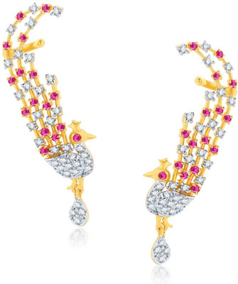 74% OFF on Sukkhi Rhodium, 18K Yellow Gold Plated Cubic Zirconia Alloy Cuff Earring 74% OFF on Sukkhi Rhodium, 18K Yellow Gold Plated Cubic Zirconia Alloy Cuff Earring