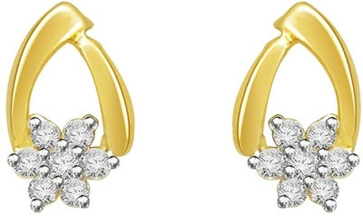 30% OFF on Diti Jewellery 18 K Diamond Gold Stud Earring 30% OFF on Diti Jewellery 18 K Diamond Gold Stud Earring