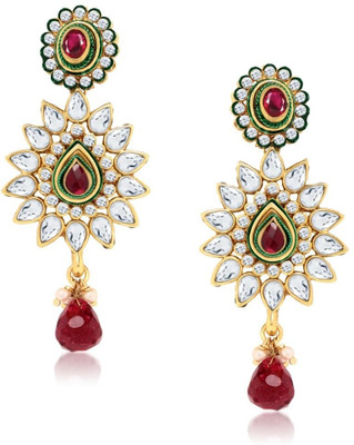 63% OFF on Sukkhi Rhodium, 18K Yellow Gold Plated Cubic Zirconia Alloy Drop Earring 63% OFF on Sukkhi Rhodium, 18K Yellow Gold Plated Cubic Zirconia Alloy Drop Earring