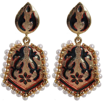 47% OFF on Maayra Sober Indian Ethnic Copper Drop Earring