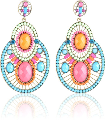 Stol'n Sparkle 8 K Tsavorite Alloy Drop Earring