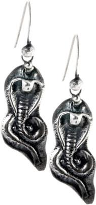 15% OFF on Exotic India Kundalini Sterling Silver Dangle Earring