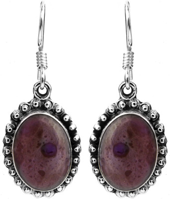 16% OFF on Exotic India Chaorite Sterling Silver Dangle Earring