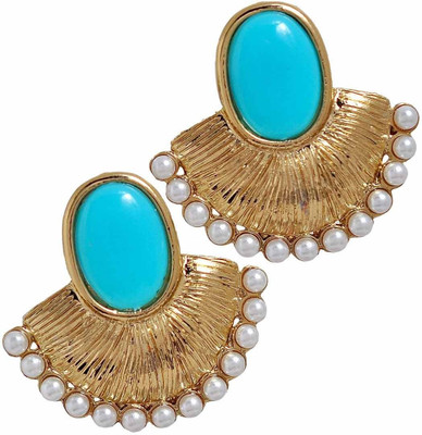 47% OFF on Maayra Lovely Stone Work Copper Plated Copper Stud Earring 47% OFF on Maayra Lovely Stone Work Copper Plated Copper Stud Earring