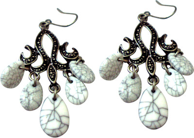 39% OFF on Pink Rose Antique hanging Metal Dangle Earring 39% OFF on Pink Rose Antique hanging Metal Dangle Earring