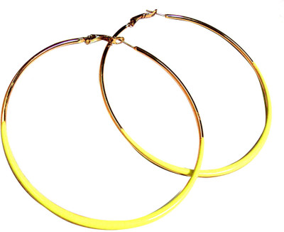 30% OFF on Pink Rose Circular Metal, Plastic Hoop Earring 30% OFF on Pink Rose Circular Metal, Plastic Hoop Earring
