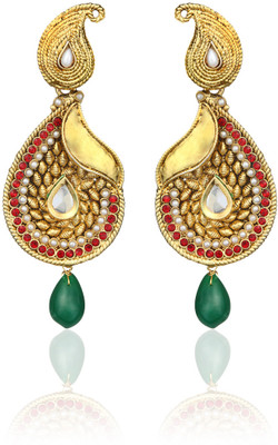 63% OFF on Zaveri Pearls ZPFK299 Alloy Chandelier Earring 63% OFF on Zaveri Pearls ZPFK299 Alloy Chandelier Earring