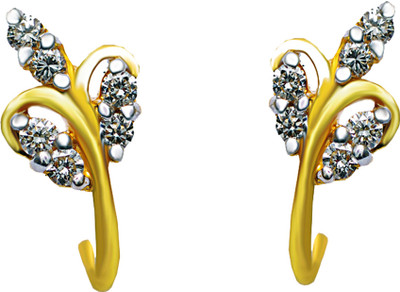 30% OFF on JacknJewel 18K Yellow Gold Plated 18 K Gold Stud Earring