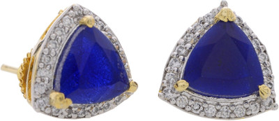 81% OFF on Prisha Season Trends Silver Plated Pearl, Cubic Zirconia Alloy, Silver Stud Earring