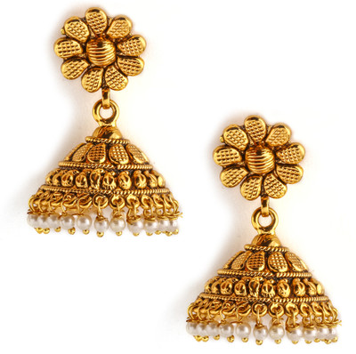 70% OFF on Alankruthi Copper Plated Copper Jhumki Earring 70% OFF on Alankruthi Copper Plated Copper Jhumki Earring