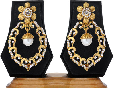 67% OFF on Ethnic Jewels Yellow Gold Plated Zircon Alloy Drop Earring 67% OFF on Ethnic Jewels Yellow Gold Plated Zircon Alloy Drop Earring