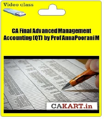 Cakart CA Final Advanced Accountancy (QT) by Prof AnnaPoorani M Cakart CA Final Advanced Accountancy (QT) by Prof AnnaPoorani M