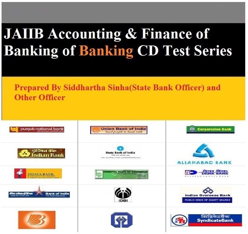 50% OFF on Sinha Classes JAIIB Accounting & Finance of Banking DVD Test Series - 7 Mock Tests