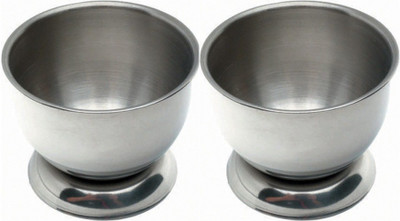 Dynamic Store Set of 2 Delux Cups Stainless Steel Egg Separator Set Steel, Pack of 2 Dynamic Store Set of 2 Delux Cups Stainless Steel Egg Separator Set Steel, Pack of 2