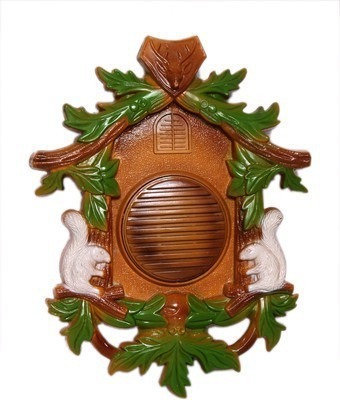 E.V Squirrel Hut Model Parrot Sound Wired Door Chime