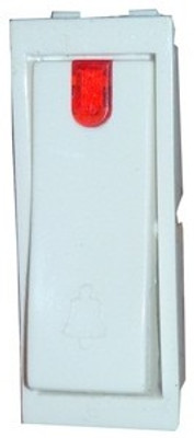 20% OFF on MK Wraparound W26405BNA 6A White LED Bell Push 6 One Way Electrical Switch Pack of 1 Number of Switches - 1 20% OFF on MK Wraparound W26405BNA 6A White LED Bell Push 6 One Way Electrical Switch Pack of 1 Number of Switches - 1