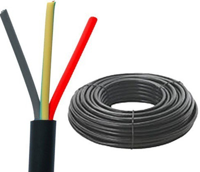12% OFF on KEI FR PVC, PVC 0.5 sq/mm Black 100 m Wire 12% OFF on KEI FR PVC, PVC 0.5 sq/mm Black 100 m Wire