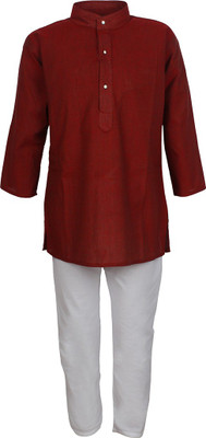 58% OFF on Jazzup Boy's Kurta and Pyjama Set