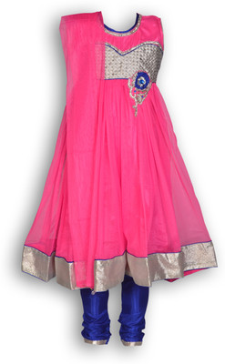 73% OFF on Peek-aboo Girl's Patiyala, Salwar & Duppatta