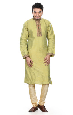 Prapti Men's Kurta and Churidar Set