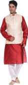 Tag 7 Men's Kurta and Churidar Set Tag 7 Men's Kurta and Churidar Set