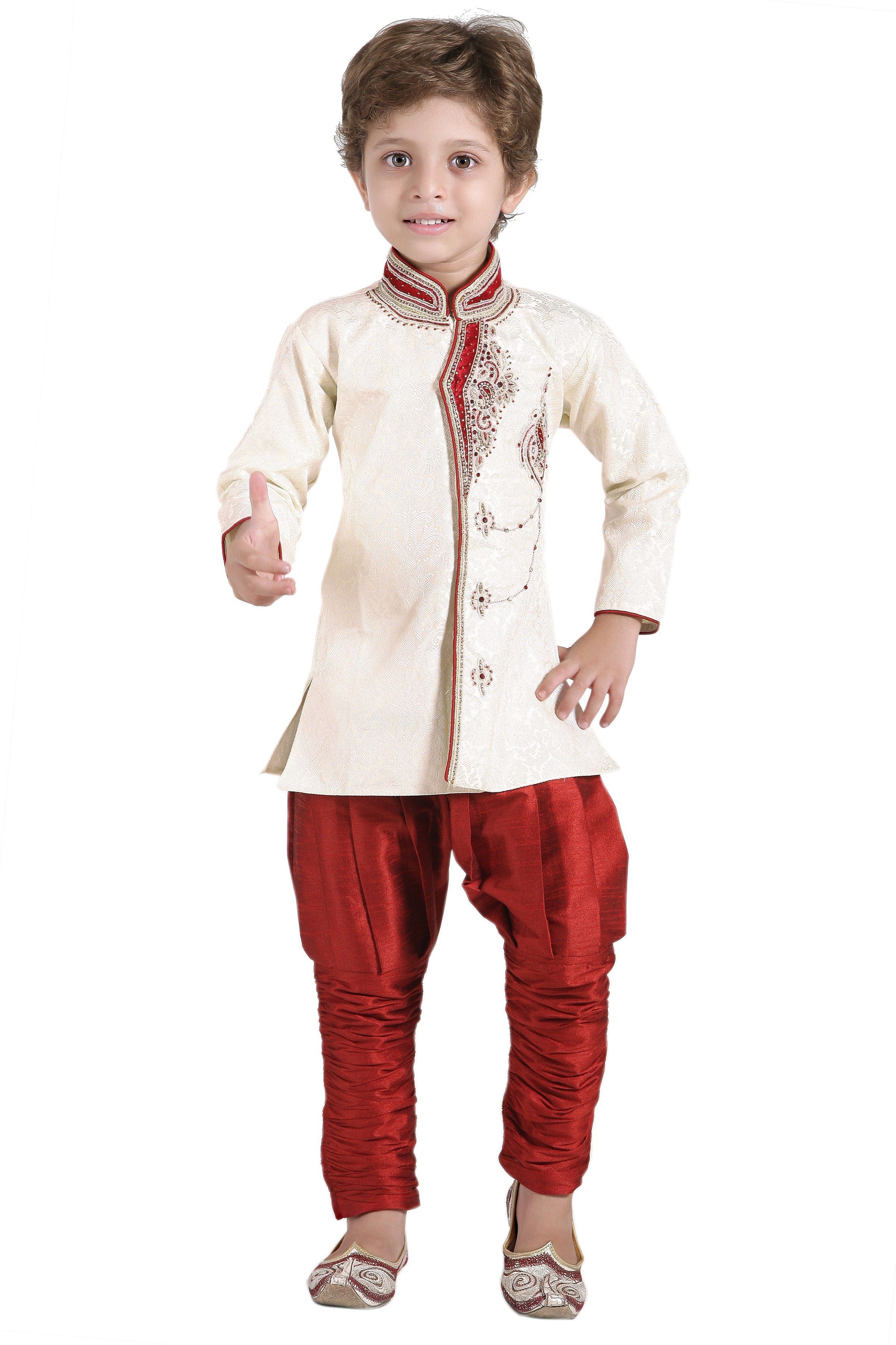 46% OFF on Shree Shubh Boy's Kurta and Pyjama Set 46% OFF on Shree Shubh Boy's Kurta and Pyjama Set