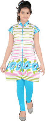 50% OFF on Yellow Dots Girl's Kurti and Legging Set 50% OFF on Yellow Dots Girl's Kurti and Legging Set