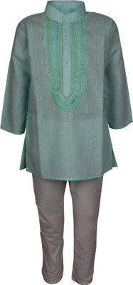 67% OFF on Jazzup Boy's Kurta and Pyjama Set