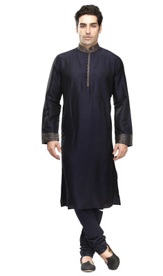 Manyavar Men's Kurta and Churidar Set