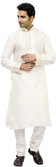 Manyavar Men's Kurta and Churidar Set